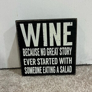 Quill to Paper by Sixtress Wine Sign